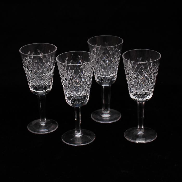 Waterford "Alana" Crystal White Wine Glasses