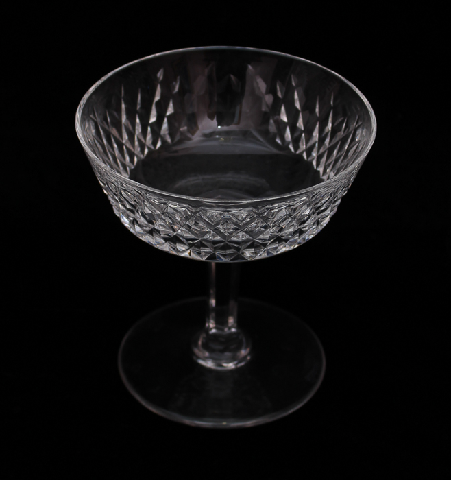 Waterford "Alana" Crystal Champagne Saucers or Sherberts