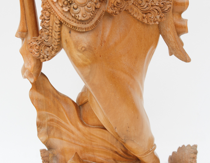 Balinese Sculpture of a Legong Dancer