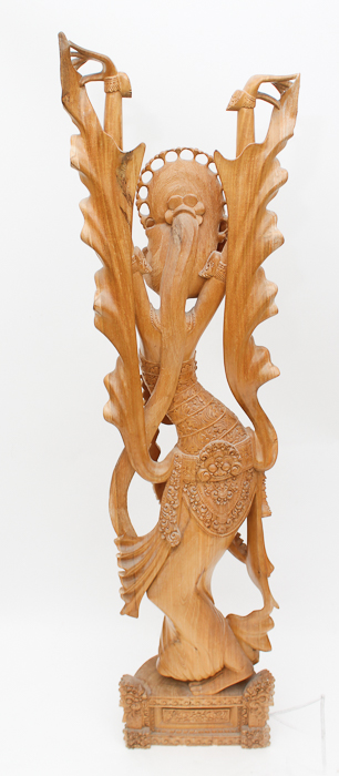 Balinese Sculpture of a Legong Dancer