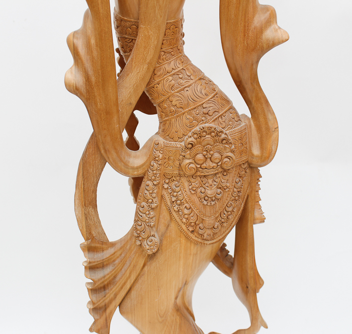 Balinese Sculpture of a Legong Dancer