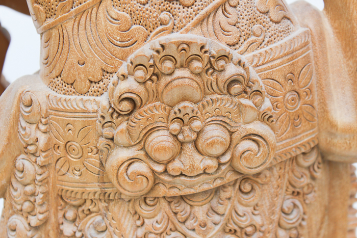 Balinese Sculpture of a Legong Dancer