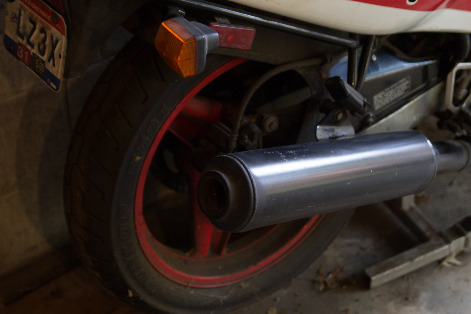 1987 Honda Hurricane CBR600F Motorcycle