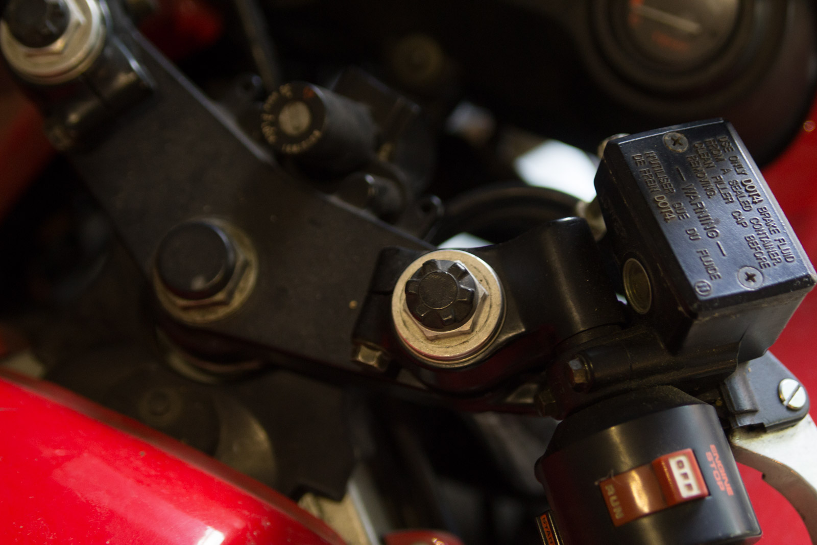 1987 Honda Hurricane CBR600F Motorcycle