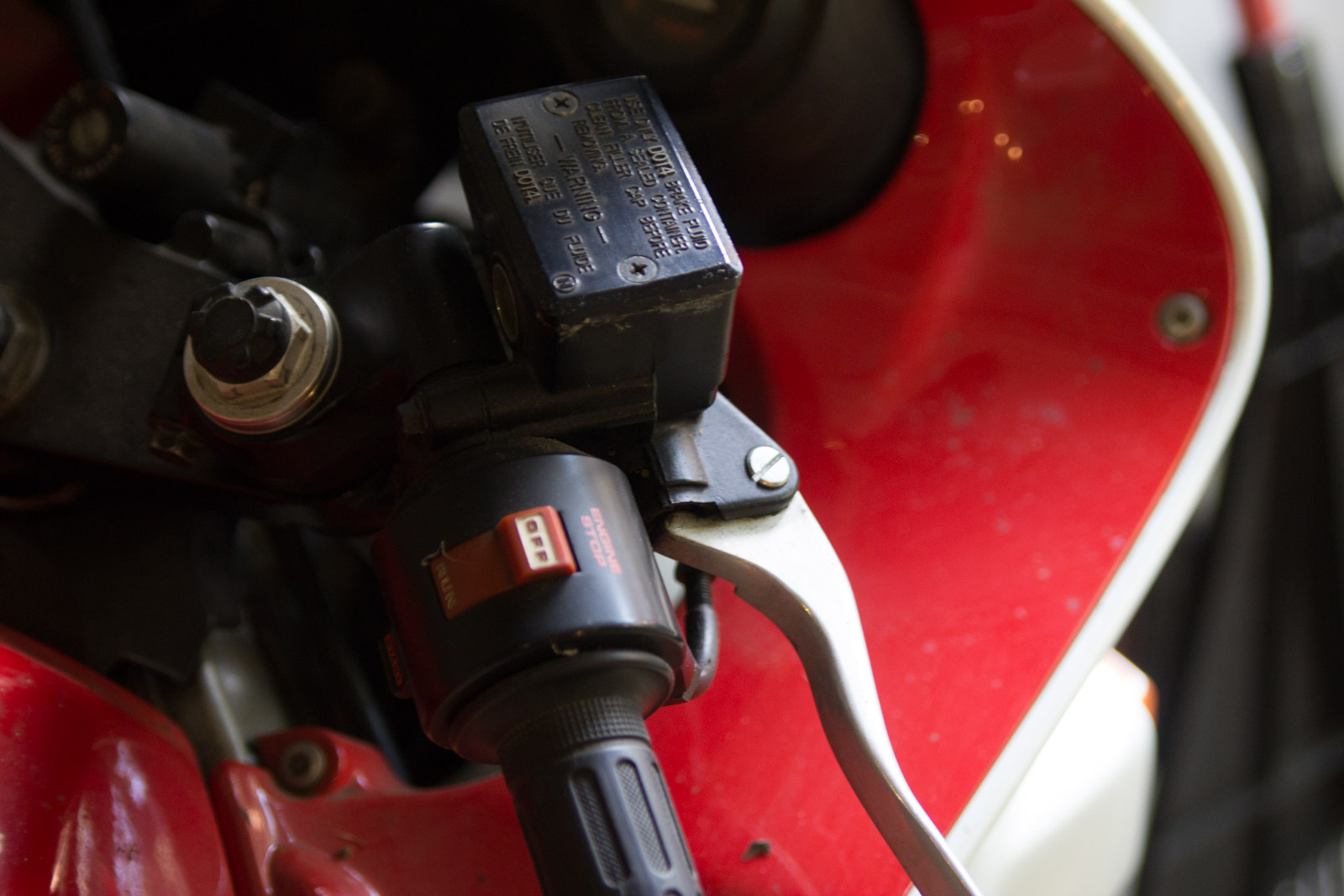 1987 Honda Hurricane CBR600F Motorcycle