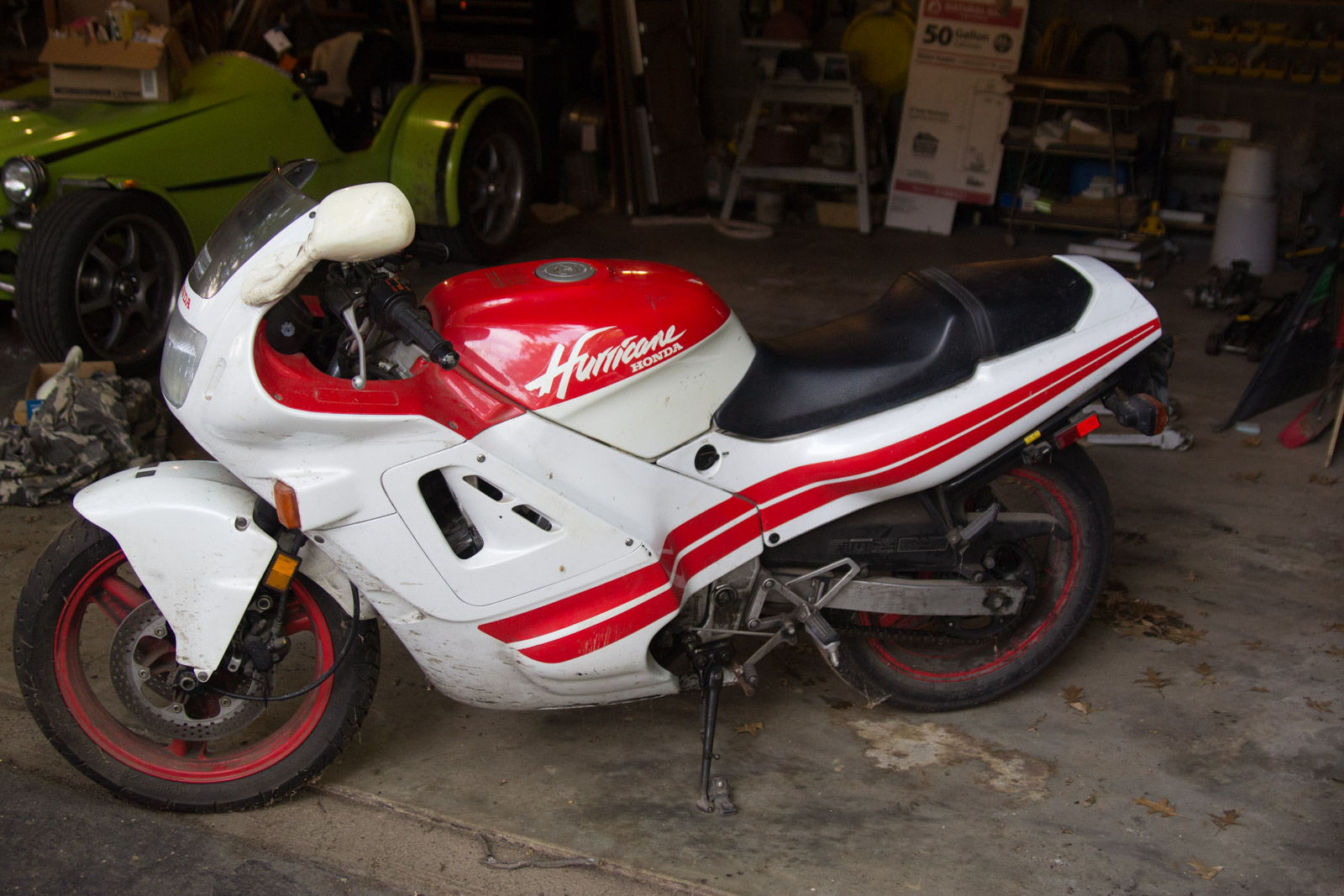 1987 Honda Hurricane CBR600F Motorcycle