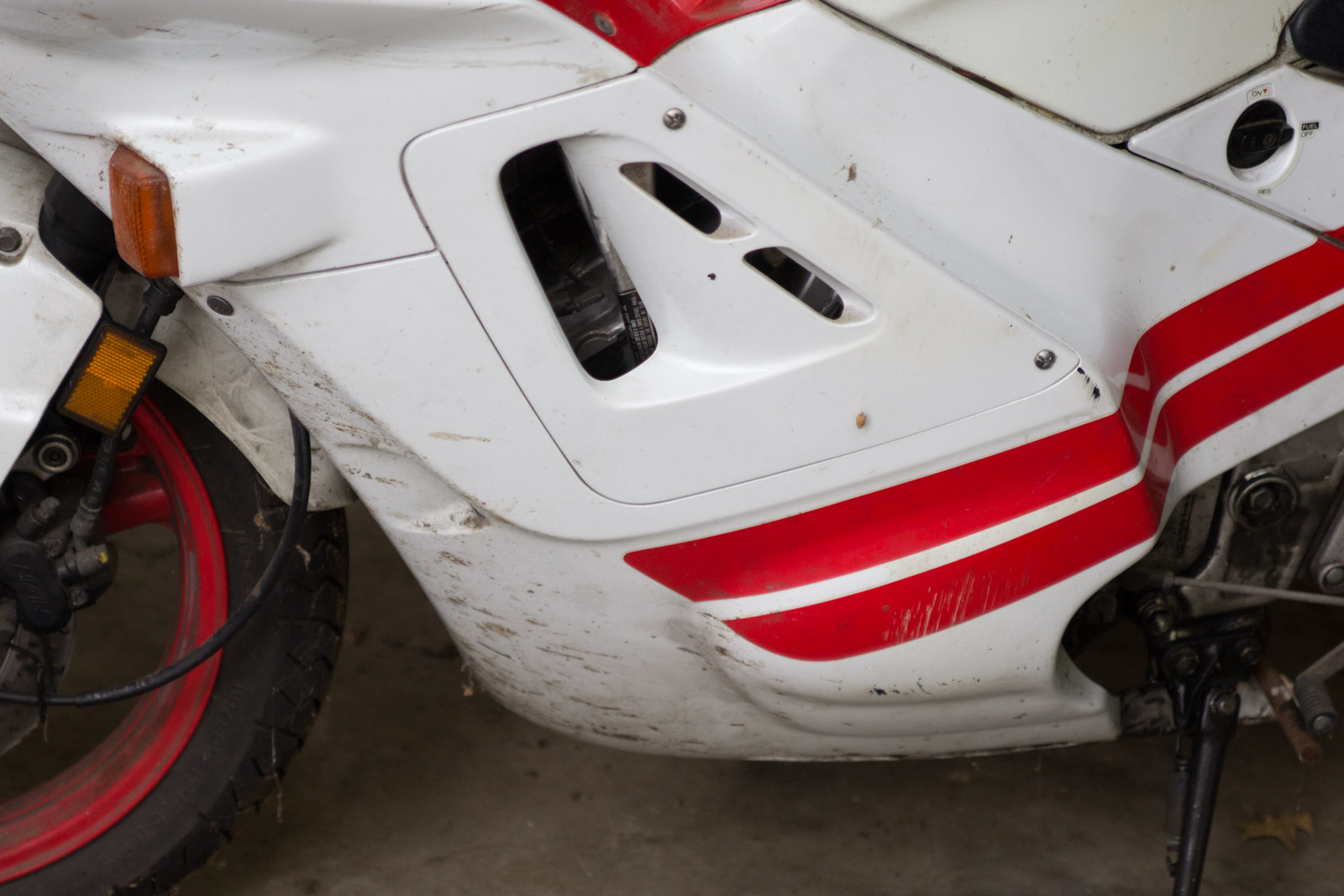 1987 Honda Hurricane CBR600F Motorcycle