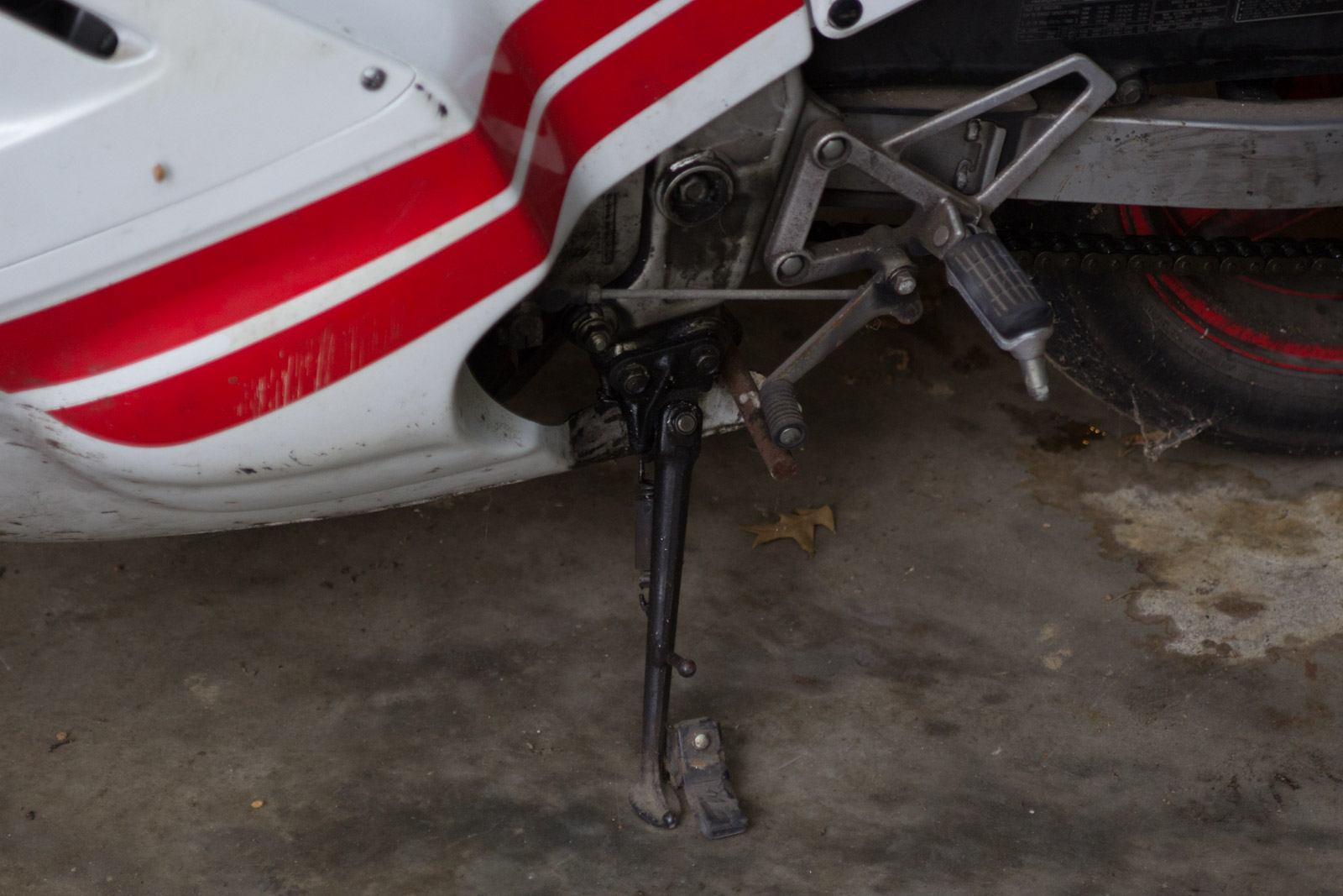 1987 Honda Hurricane CBR600F Motorcycle