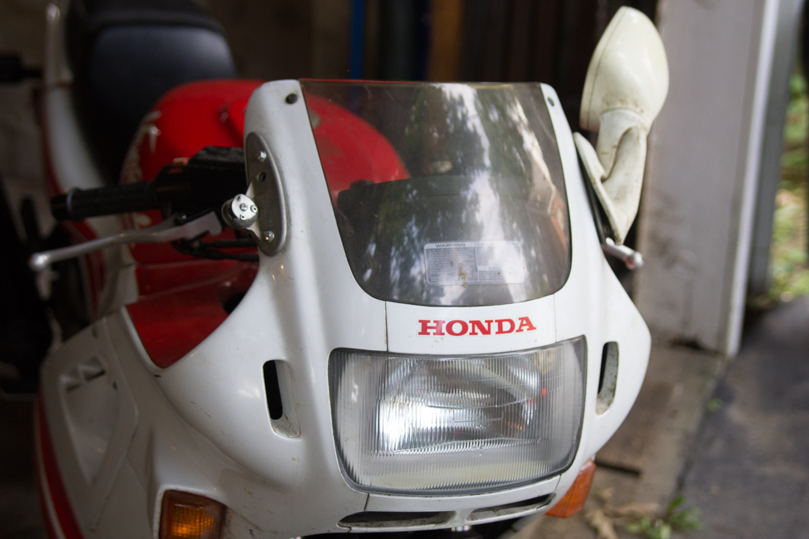 1987 Honda Hurricane CBR600F Motorcycle