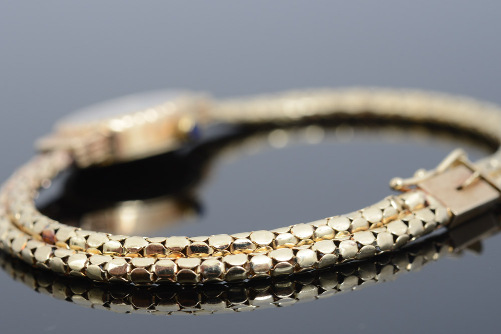 Michael Anthony 14K Yellow Gold Watch