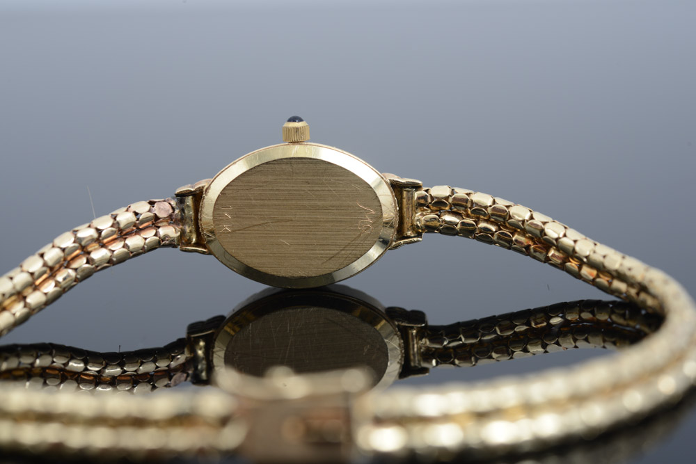 Michael Anthony 14K Yellow Gold Watch