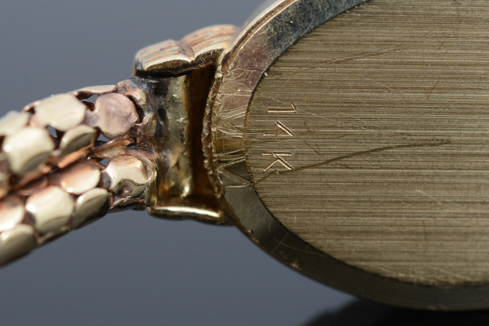 Michael Anthony 14K Yellow Gold Watch