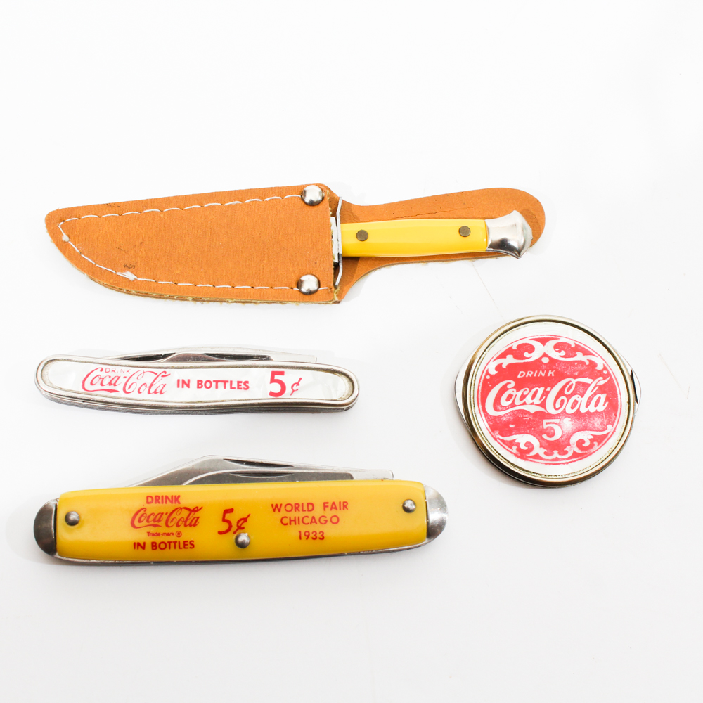 Vintage Coca-Cola Pocket Knives