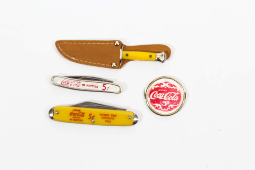 Vintage Coca-Cola Pocket Knives