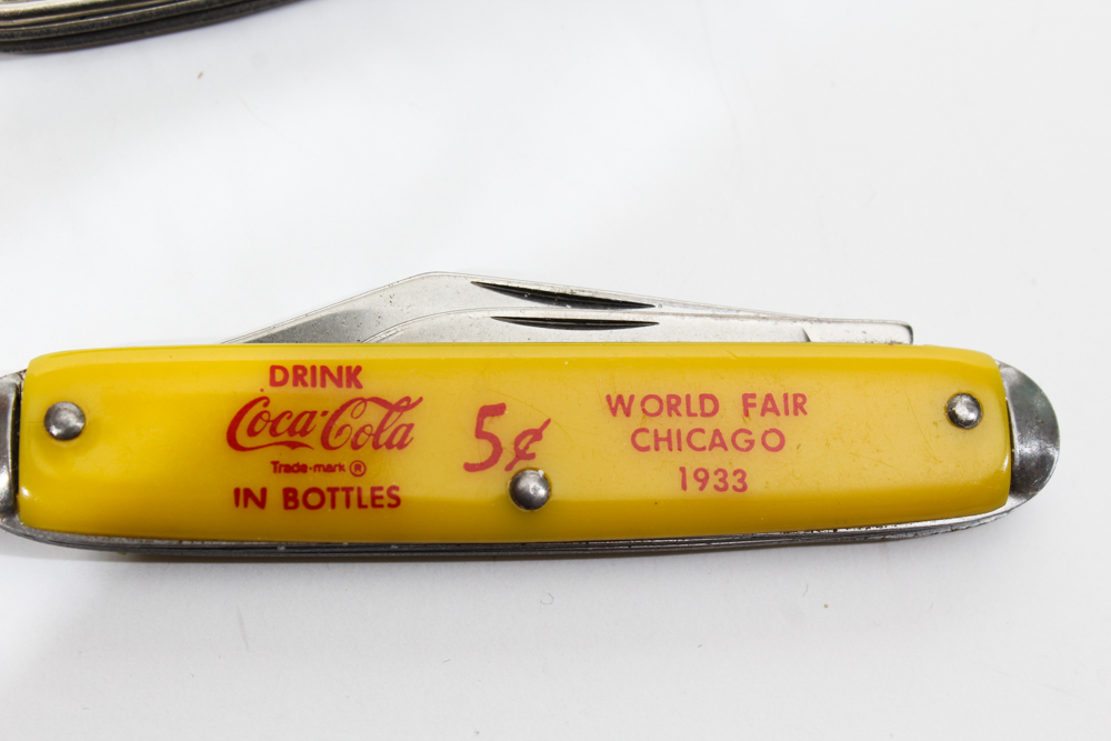 Vintage Coca-Cola Pocket Knives