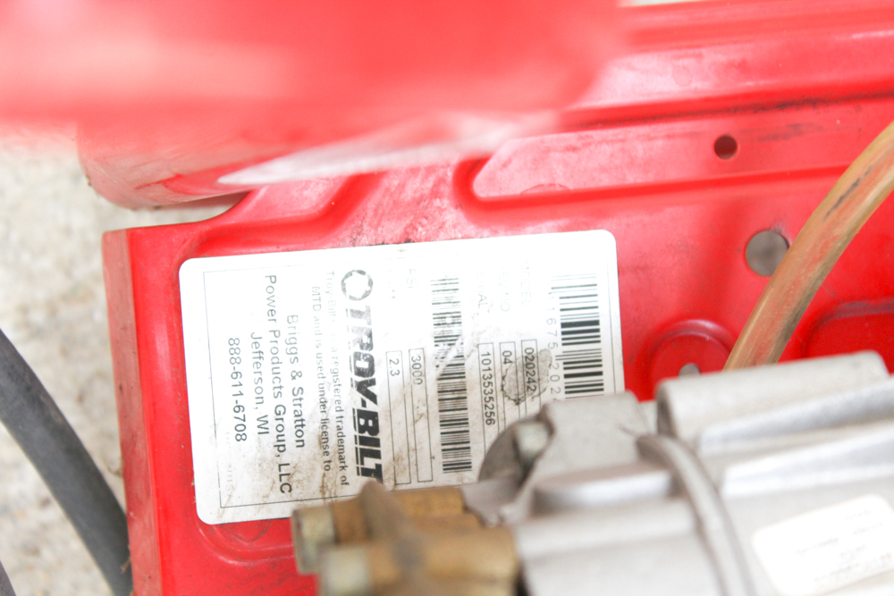 Troy-Bilt Pressure Washer