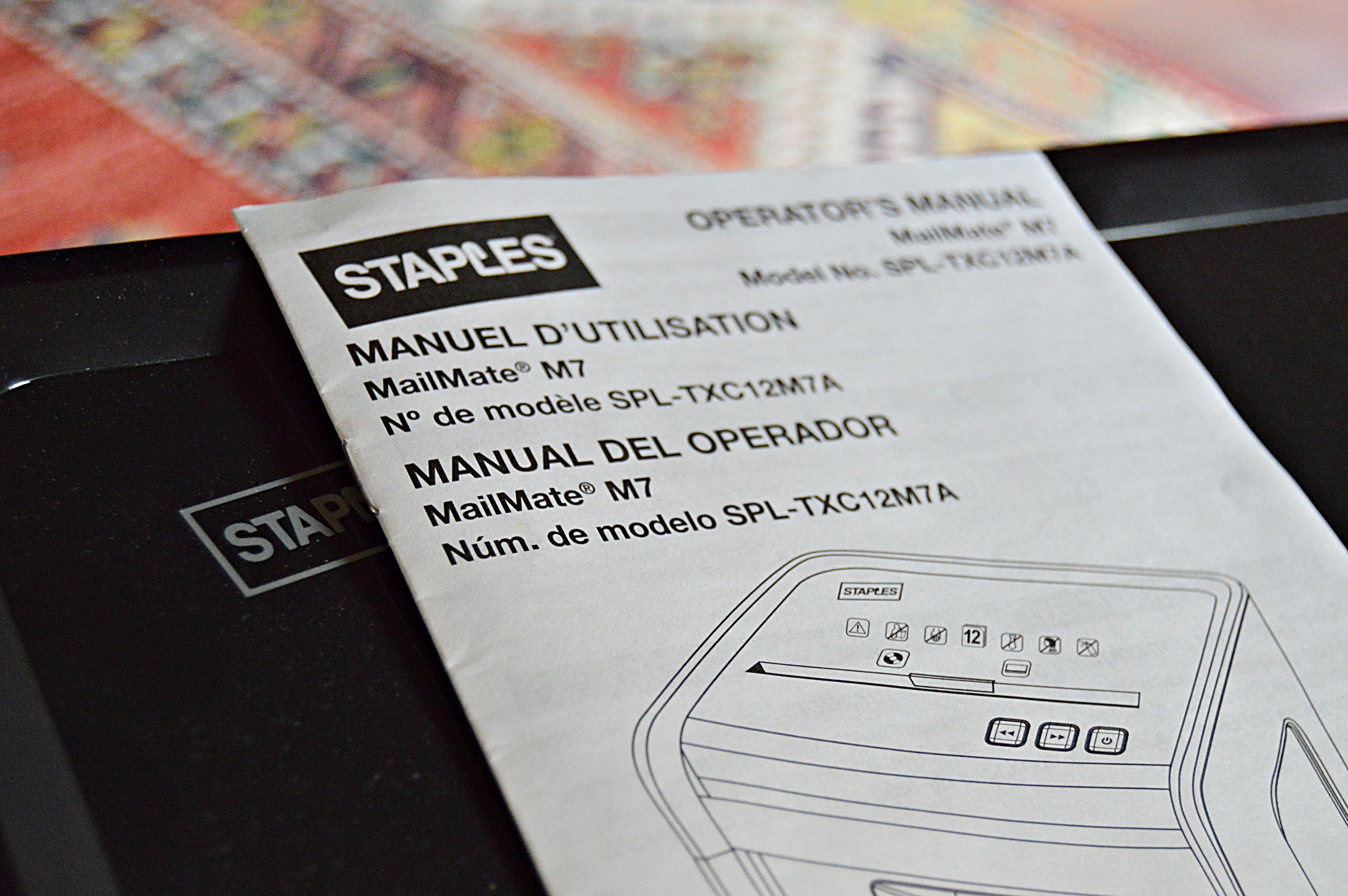 Canon Pixma 3200 Multifunction Printer, Staples Paper Shredder