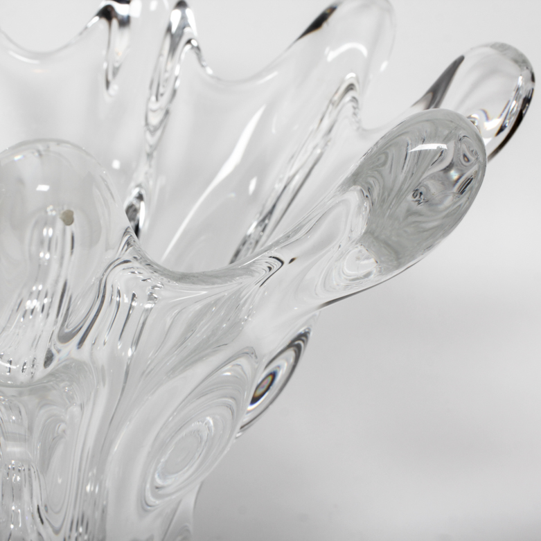 French Art Vannes Crystal Vase