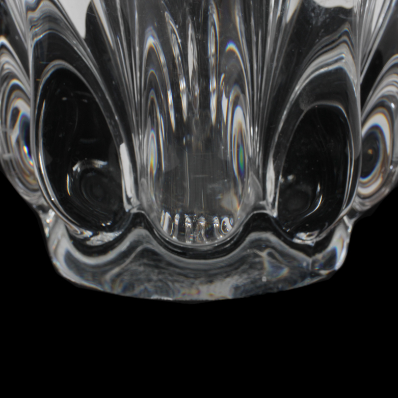 French Art Vannes Crystal Vase