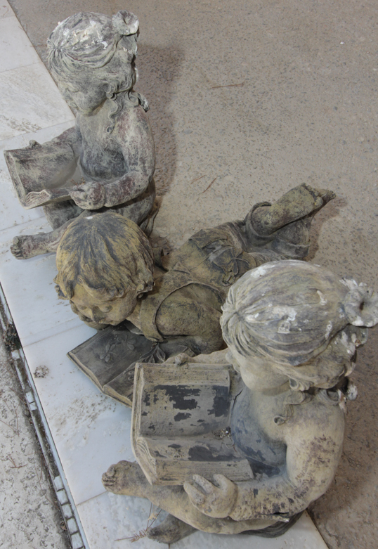 Cast Sculptures of Children