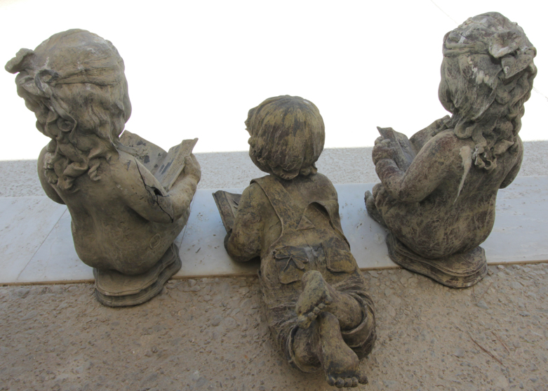 Cast Sculptures of Children