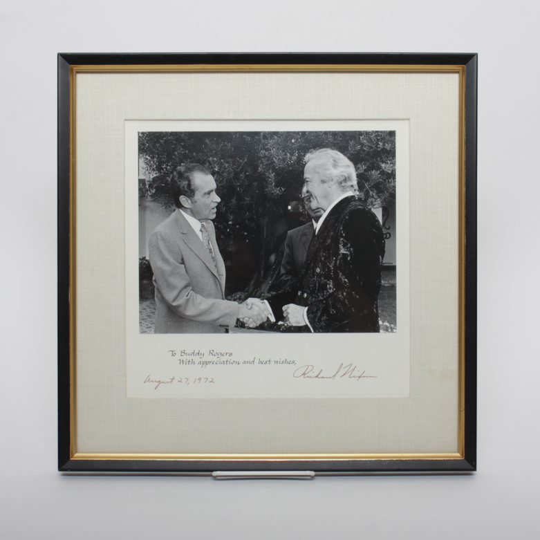 Richard Nixon Signed Photograph