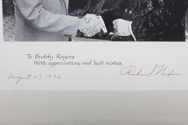 Richard Nixon Signed Photograph