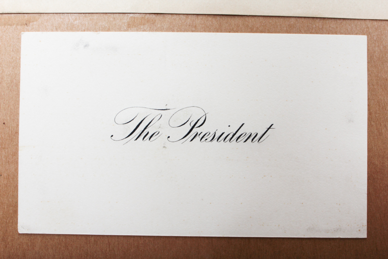 Richard Nixon Signed Photograph