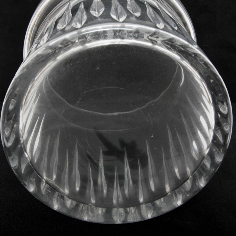 Leaded Cut Crystal Ice Bucket and Tumblers