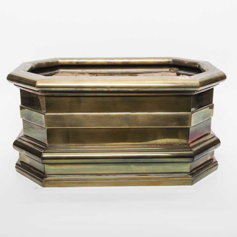 Vintage Chapman Brass Planter