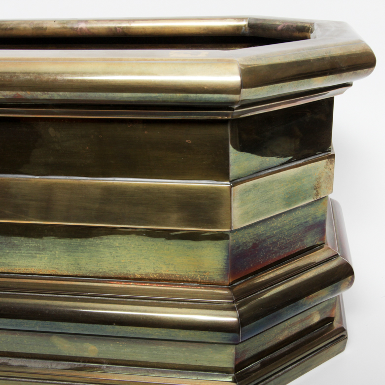 Vintage Chapman Brass Planter