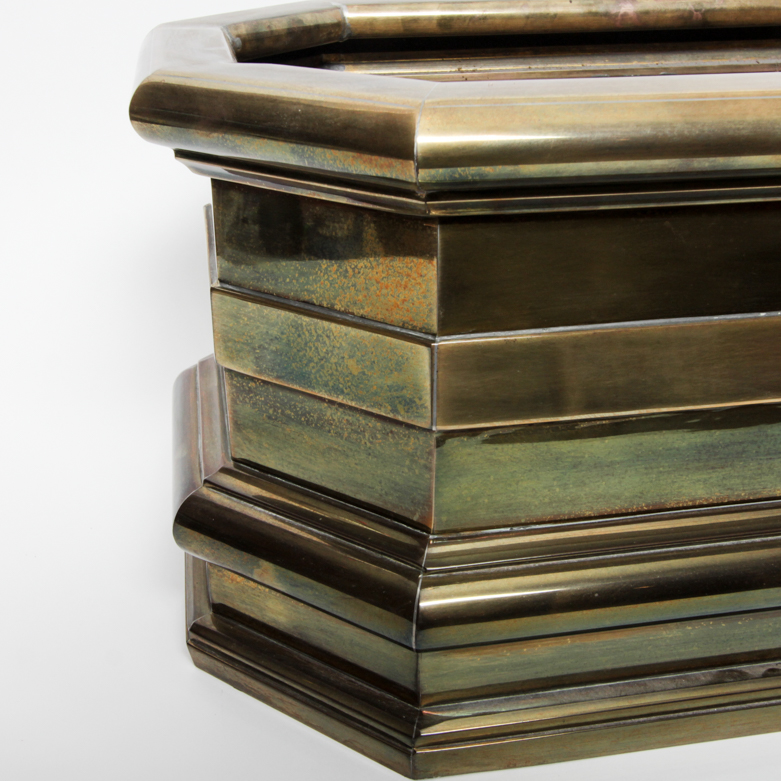 Vintage Chapman Brass Planter