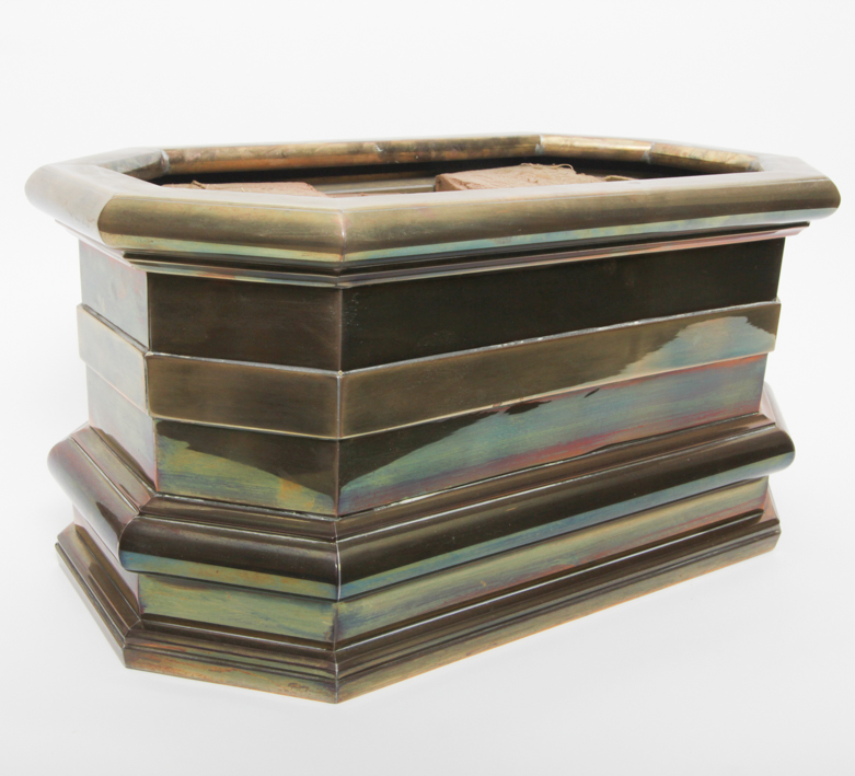 Vintage Chapman Brass Planter