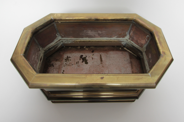 Vintage Chapman Brass Planter