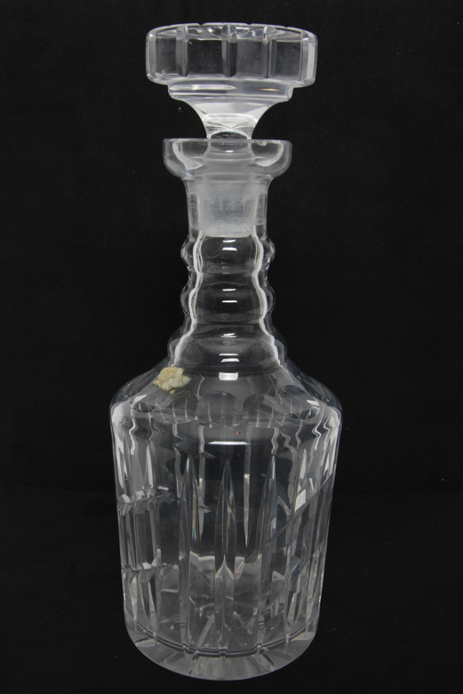 Collection of Glass Decanters and a Claret Jug