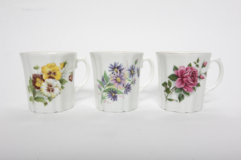 Set of Royal Grafton Bone China Teacups