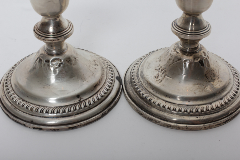 Vintage Empire Weighted Sterling Silver Candlesticks