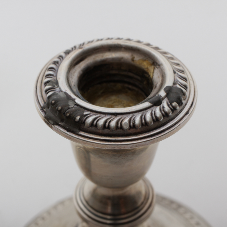 Vintage Empire Weighted Sterling Silver Candlesticks