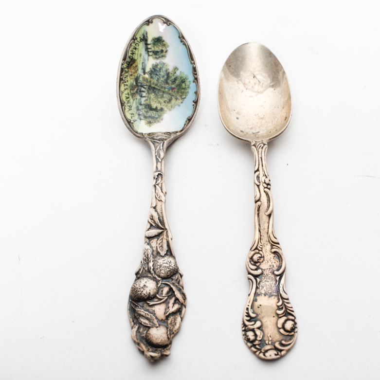 Towle and Mechanics Company Sterling Silver Spoons