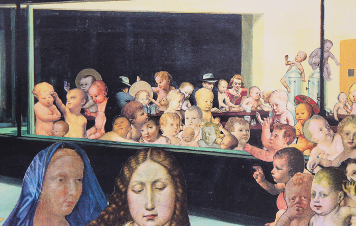 Offset Lithograph on Paper "Madonna of the Night Shift"