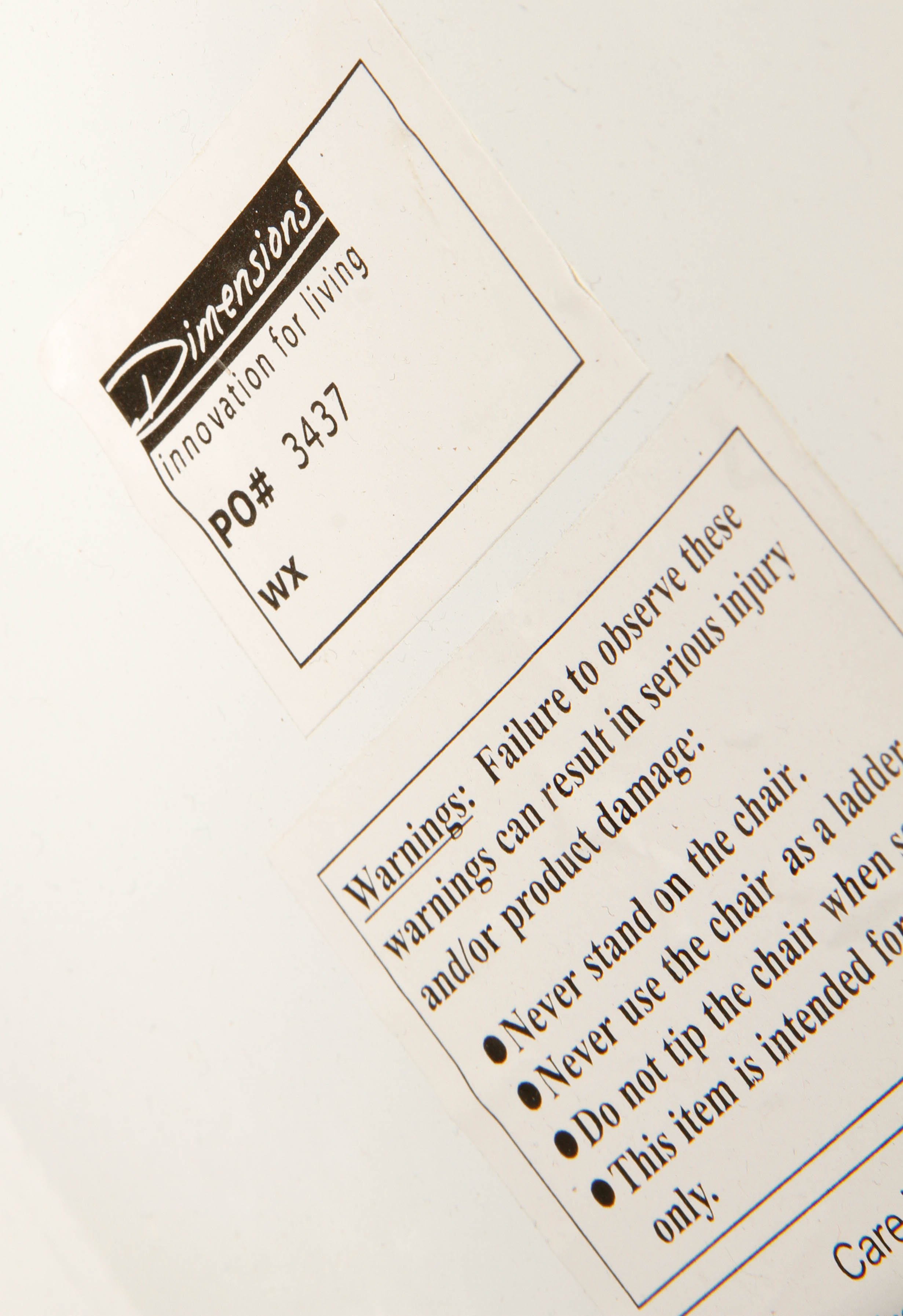 White Metal Barstools by Dimensions