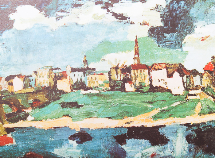 After Kokoschka Offset Lithograph Prints on Paper