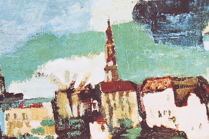 After Kokoschka Offset Lithograph Prints on Paper