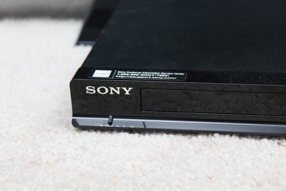 Vizio LCD 41" Television and Sony Blu-ray Player