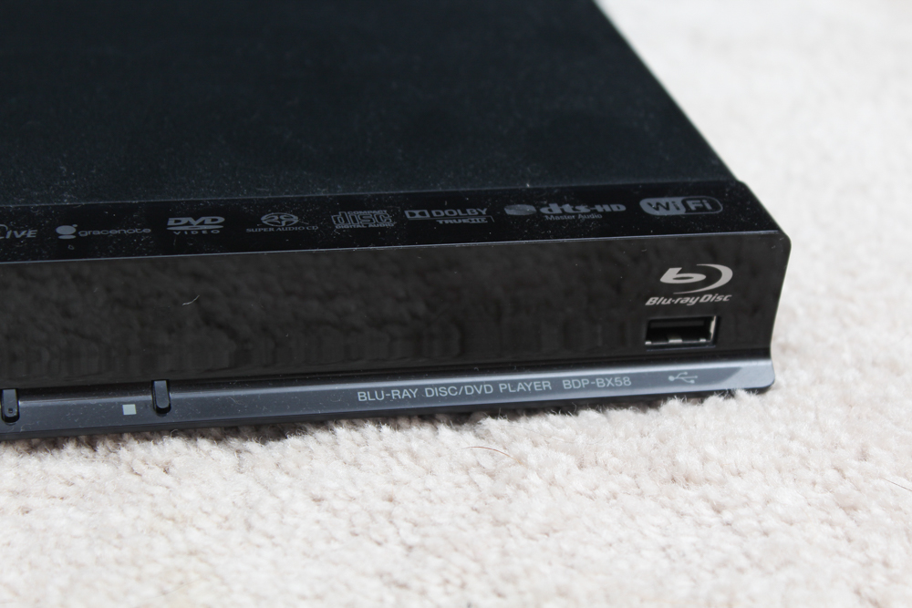 Vizio LCD 41" Television and Sony Blu-ray Player