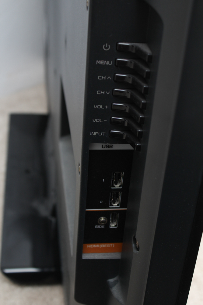 Vizio LCD 41" Television and Sony Blu-ray Player