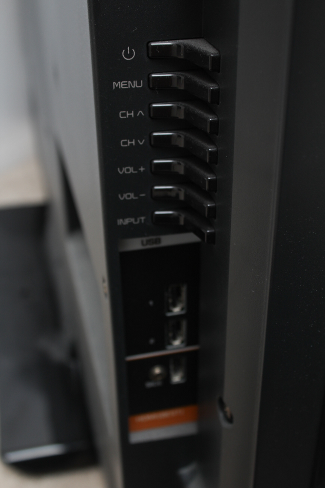 Vizio LCD 41" Television and Sony Blu-ray Player