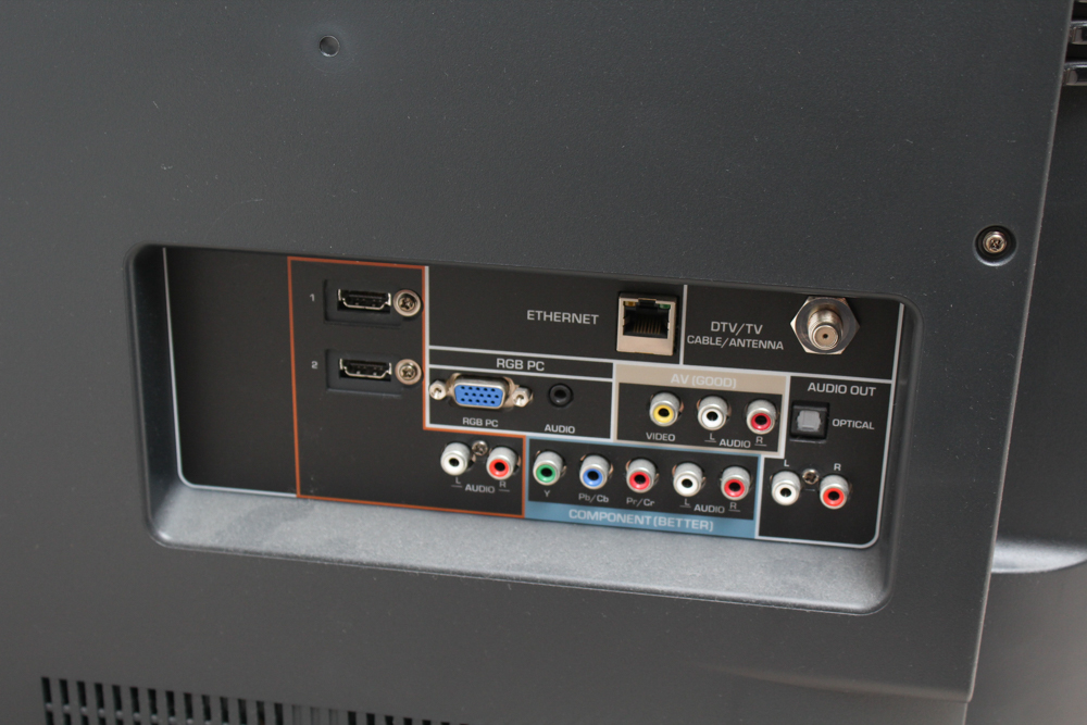 Vizio LCD 41" Television and Sony Blu-ray Player