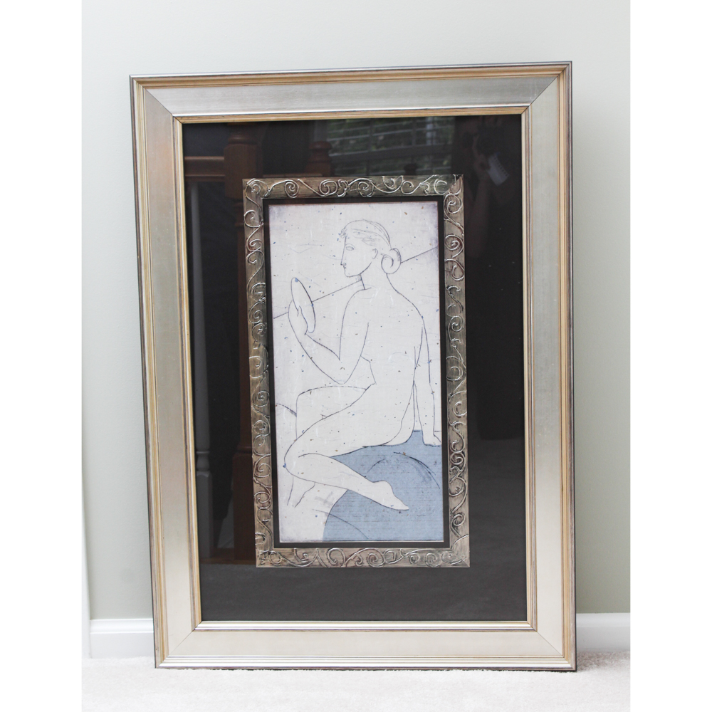 Framed Offset Lithograph