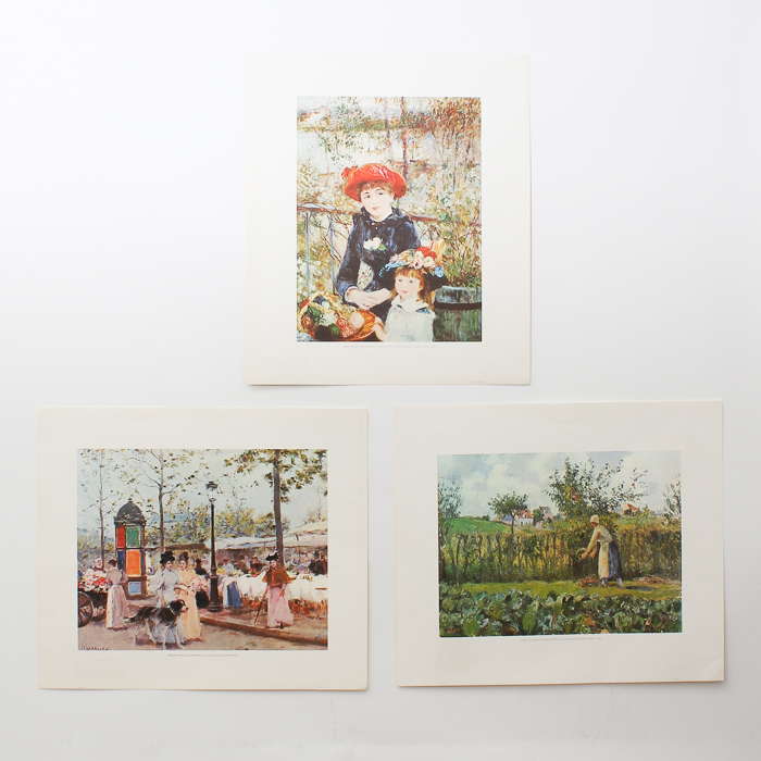 Collection of Offset Lithograph Prints on Paper